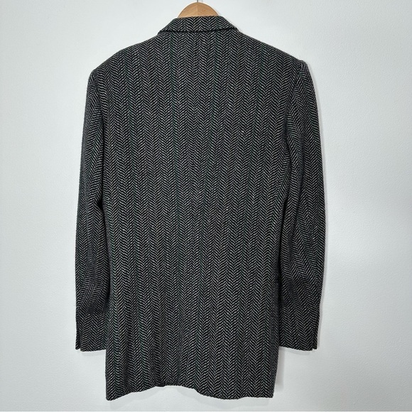 Yves Saint Laurent Herringbone Blazer Wool Size M - Picture 2 of 16